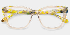 Maple Yellow Butterfly Glasses