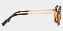 Kilworth Aviator Brown Glasses