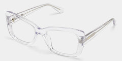 Leona Rectangle Clear Glasses
