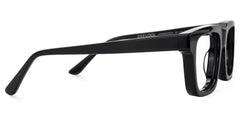 Larsen Rectangle Black Glasses