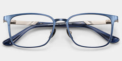 Aubrey Rectangle Blue Glasses