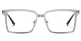 Sharma Rectangle Silver Glasses