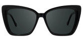 Shanell Butterfly Black Glasses