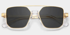Oromiya Aviator Clear Glasses