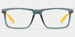 Active Rectangle Blue Yellow Glasses