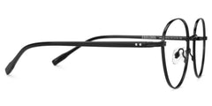 Celena Round Black Glasses