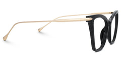 Hilary Butterfly Black Glasses