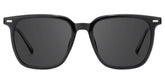 Eliza Square Black Glasses