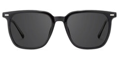 Eliza Square Black Glasses