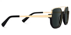Oromiya Aviator Black Gold Glasses