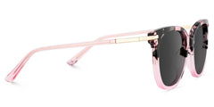 Mailyn Round Pink Tortoise Glasses