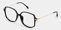 Payton Geometric Black Glasses