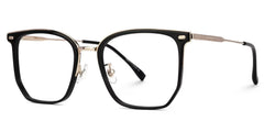 Roque Geometric Black Glasses