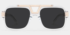 Croswell Aviator Clear Glasses