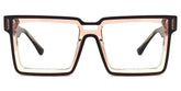 Milian Square Brown Glasses