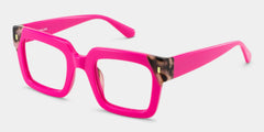 Sarah Square Pink Tortoise Glasses