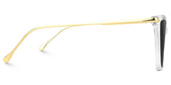 Hilary Butterfly Clear Sunglasses