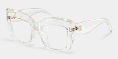 Alberta Cat Eye Clear Glasses
