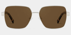 Sahara Square Brown Polarized Sunglasses