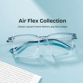 Archer Rectangle Gray Glasses