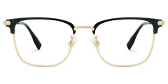 Barrett Browline Gold Glasses