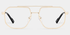 Autumn Aviator Gold Glasses