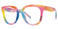Harrell Square Rainbow Glasses