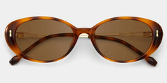 Blaire Oval Tortoise Glasses