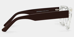 Garza Rectangle Clear Glasses