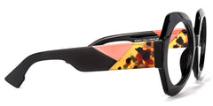 Geoffrey Geometric Black Glasses