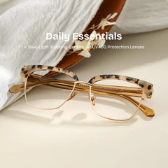 Ellis Browline Tortoise Glasses