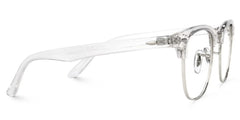 Hacker Browline Clear Glasses