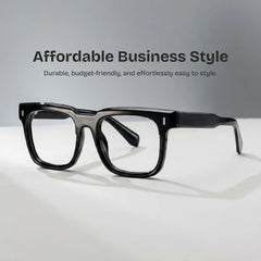 Katia Square Black Glasses