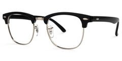 Hacker Browline Black Glasses