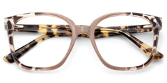 Siner Square Khaki Tortoise Glasses