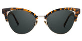Charlene Browline Tortoise Glasses