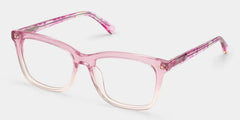 Layla Pink Square Glasses