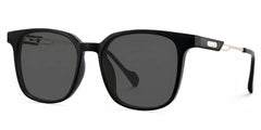 Chloe Square Black Glasses