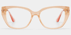 Alma Butterfly Beige Glasses