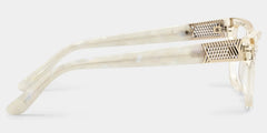 Miranda Clear Yellow Cat eye Glasses