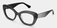 Mireille Butterfly Black Glasses