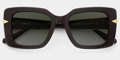 Neon Square Brown Polarized Sunglasses
