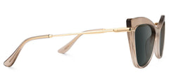 Indira Cat Eye Beige Glasses