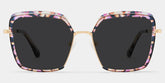 Cordaro Square Pink-Floral Glasses