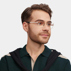 Jameson Geometric Gold Glasses