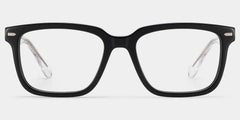George Rectangle Black Glasses