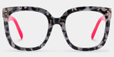 Ebony Square Gray-Tortoise Glasses