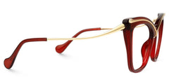 Winston Butterfly Red Glasses