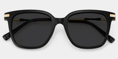 Jacqui Square Black Glasses