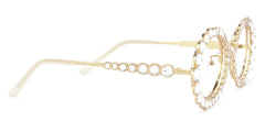 Luheiden Oval Gold Glasses